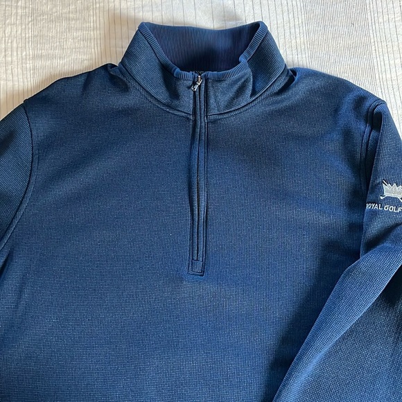 Under Armour Fleece Golf Pullover - Picture 1 of 4